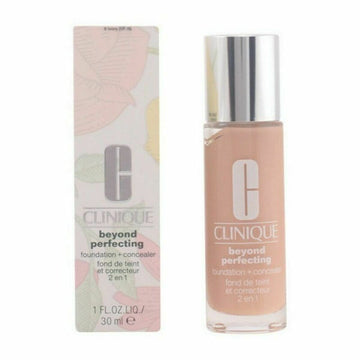 Flytande makeupbas Clinique Beyond Perfecting 02-alabaster 2 i 1 (30 ml)