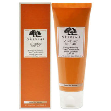 Vitaliserande kräm Origins Ginzing Ginseng Spf 40 50 ml