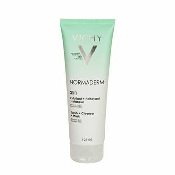 3-i-1-Ansiktsskrubb NORMADERM Vichy CVI103B2 (125 ml) 125 ml