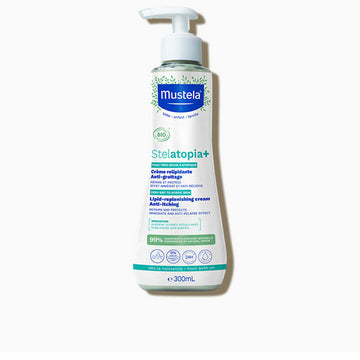 Reparerande kräm Baby Mustela Stelatopia+ Bio 300 ml