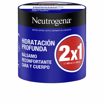 Fuktande kroppsbalsam Neutrogena NEUTROGENA HIDRATACIÓN PROFUNDA 300 ml 300 ml x 2