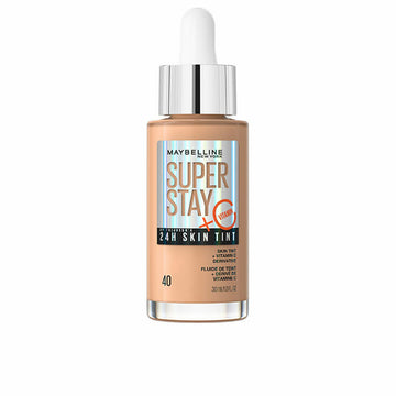 Flytande makeupbas Maybelline Super Stay Skin Tint C-vitamin Nº 40 30 ml