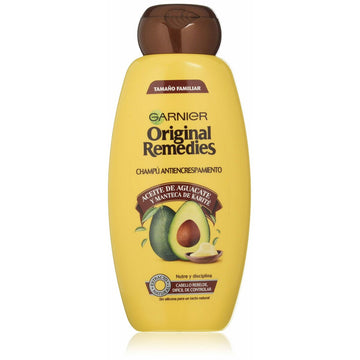 Antifrizz shampoo Garnier Original Remedies Avokado Shea 600 ml