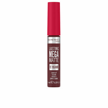 Läppstift Rimmel London Lasting Mega Matte Vätska Nº 810 Plum this show 7,4 ml