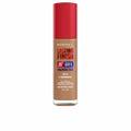 Flytande makeupbas Rimmel London Lasting Finish Nº 400 Natural Beige Spf 20 30 ml