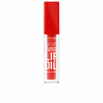 Läppglans Rimmel London OH MY GLOSS! Nº 004 Vivid Red 6 ml