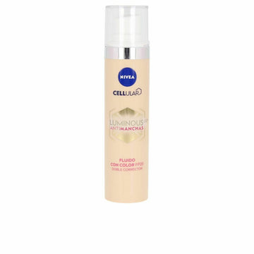 Hydrerande kräm med färg Nivea Luminous Antimanchas Spf 20 40 ml