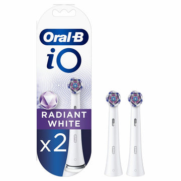 Tandborsthuvud Oral-B IO WW-2FFS  2UD Vit 2 antal