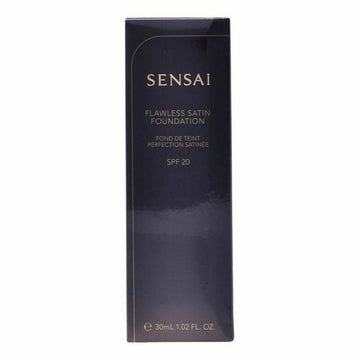 Liquid Make Up Base Lawless Satin Foundation Sensai 4973167228661 30 ml