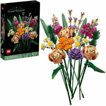 Construction set Lego 10280 Flower Bouquet Multicolour Pink 756 Pieces