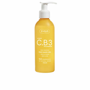 Facial Cleansing Gel Ziaja Vitamin C.B3 Niacinamide 190 ml