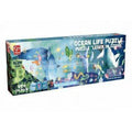 Puzzle Hape 150 x 30 cm 200 Pieces Navy