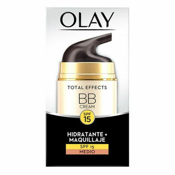 Hydrerande kräm med färg Olay Total Effects Bb Cream Spf 15 50 ml Medium (50 ml)