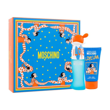 Parfymset Damer Moschino EDT I Love Love 2 Delar