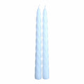 Candles Magic Lights Decorative White Ø 2 x 24 cm