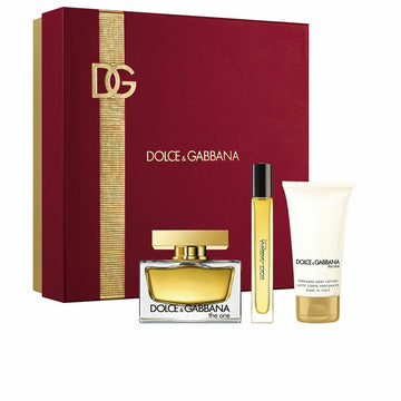 Women's Perfume Set Dolce & Gabbana THE ONE 3 Pieces