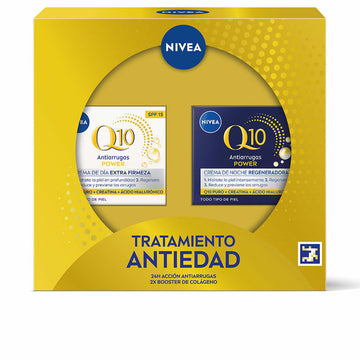 Sminkset Nivea Q10 ANTI-ARRUGAS 2 Delar