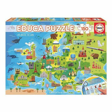 Barnpussel Europe Map Educa (150 pcs)