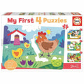 Pussel Educa My First Puzzles 8 Delar (8 + 7 + 6 +5 pcs)