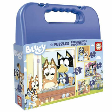 Set 4 pussel Educa Bluey