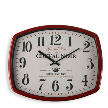 Wall Clock Versa Metal (6 x 33 x 40 cm)