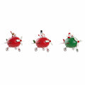 Christmas bauble DKD Home Decor Metal Reindeer (19 x 14 x 13 cm) (3 pcs)