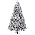 Christmas Tree Home ESPRIT Green PVC Metal Snowfall 132 x 132 x 210 cm