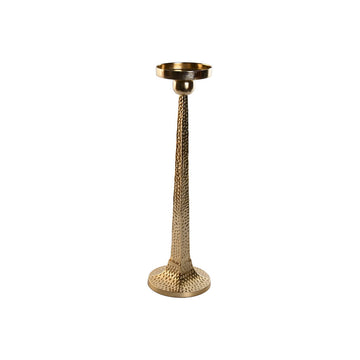 Candleholder Home ESPRIT Golden Aluminium 18,5 X 18,5 X 64,5 cm