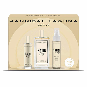 Women's Perfume Set Hannibal Laguna Satin Dolls Satin Dolls 3 Pieces