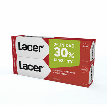 Tandkräm Complete Action Lacer 2 x 125 ml (2 Delar)