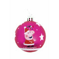 Julgranskula Peppa Pig Cosy corner Fuchsia 6 antal Plast (Ø 8 cm)