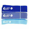 Elastic Resistance Bands LongFit Sport   Blue 3 Pieces