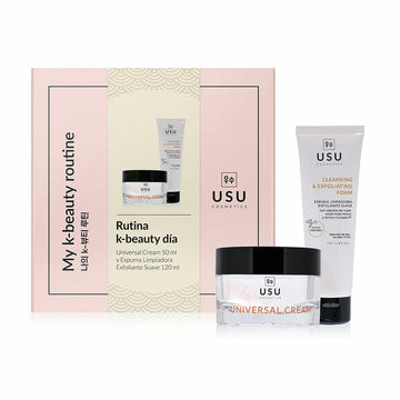 Unisex skönhetsset USU Cosmetics My K-Beauty Day Rutine 2 Delar