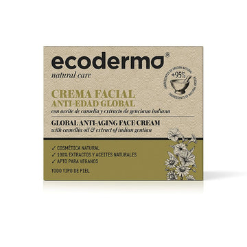 Facial Cream Ecoderma Crema Facial 50 ml