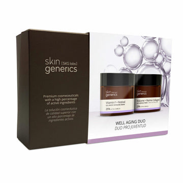 Unisex skönhetsset Skin Generics Well Aging Duo 2 Delar