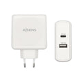 Väggladdare Aisens ASCH-2PD45A-W USB-C 57 W Vit