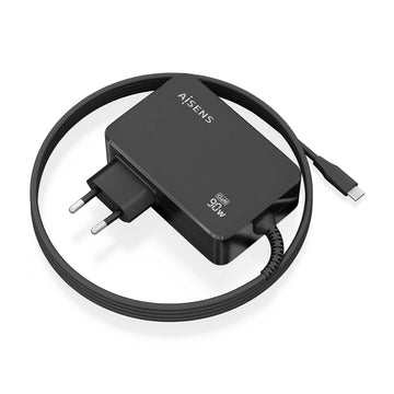 Wall Charger Aisens ASCH-1PD90WL034-BK Black 90 W (1 Unit)