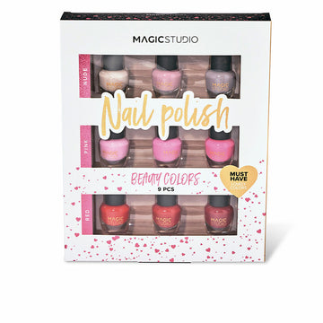 Make-Up Set Magic Studio Beauty Colors Nail Polish nail polish 9 Pieces