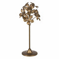 Candleholder Golden Iron 15 x 15 x 40 cm