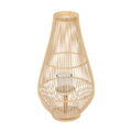 Lantern Natural Bamboo Crystal 35 x 35 x 66 cm