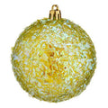 Christmas Baubles Ø 8 cm 6 Units Green Plastic