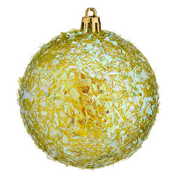 Christmas Baubles Ø 8 cm 6 Units Green Plastic