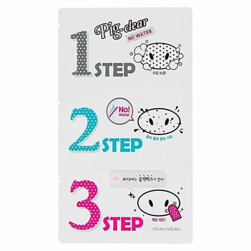 Ansiktsmask Peel Off Holika Holika Pig-clear No Water3 Step