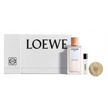 Parfymset Unisex Loewe Agua De Loewe Mar De Coral 3 Delar