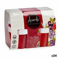 Air Freshener Set Gel Red fruits (24 Units)