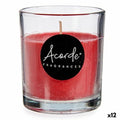 Scented Candle Red fruits 7 x 7,7 x 7 cm (12 Units)