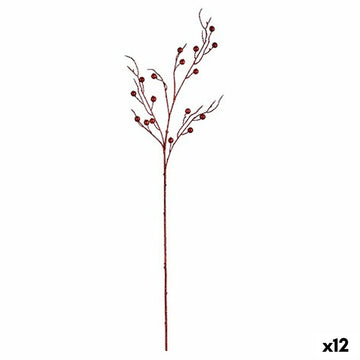 Branch Red Plastic 9 x 9 x 97 cm (12 Units)