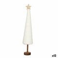 Christmas Tree White Golden 8,5 x 43 x 8,5 cm (12 Units)