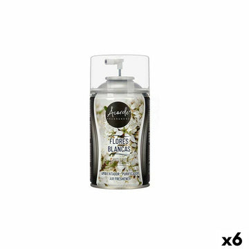 Refill Till Luftfräschare Vita blommor 250 ml Spray (6 antal)