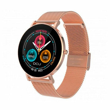 Smartwatch DCU Boulevard Silver Rose Gold 1,3"